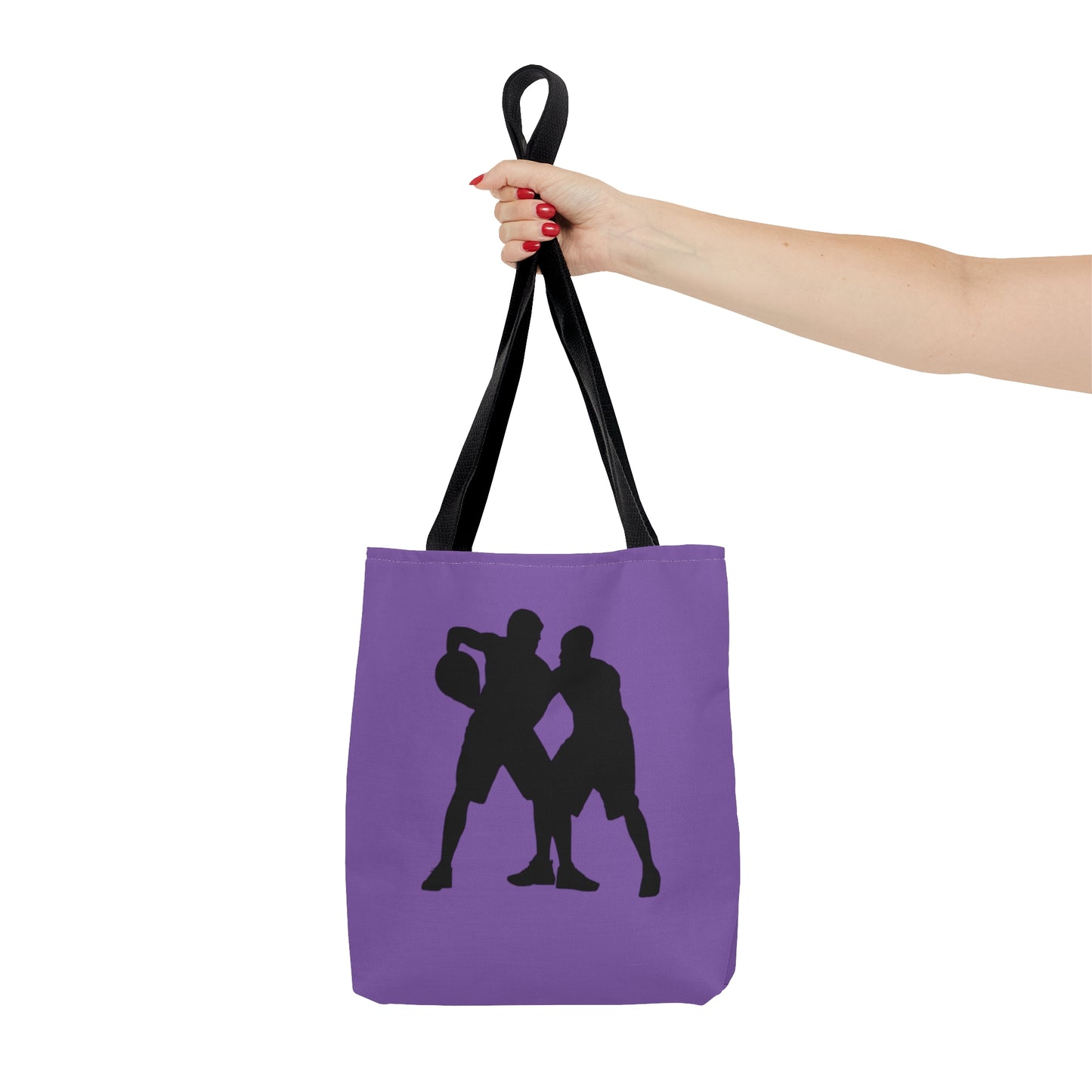 Tote Bag: Basketball Lite Purple