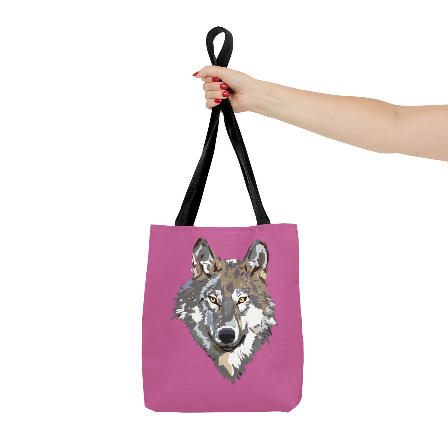 Tote Bag: Wolves Lite Pink