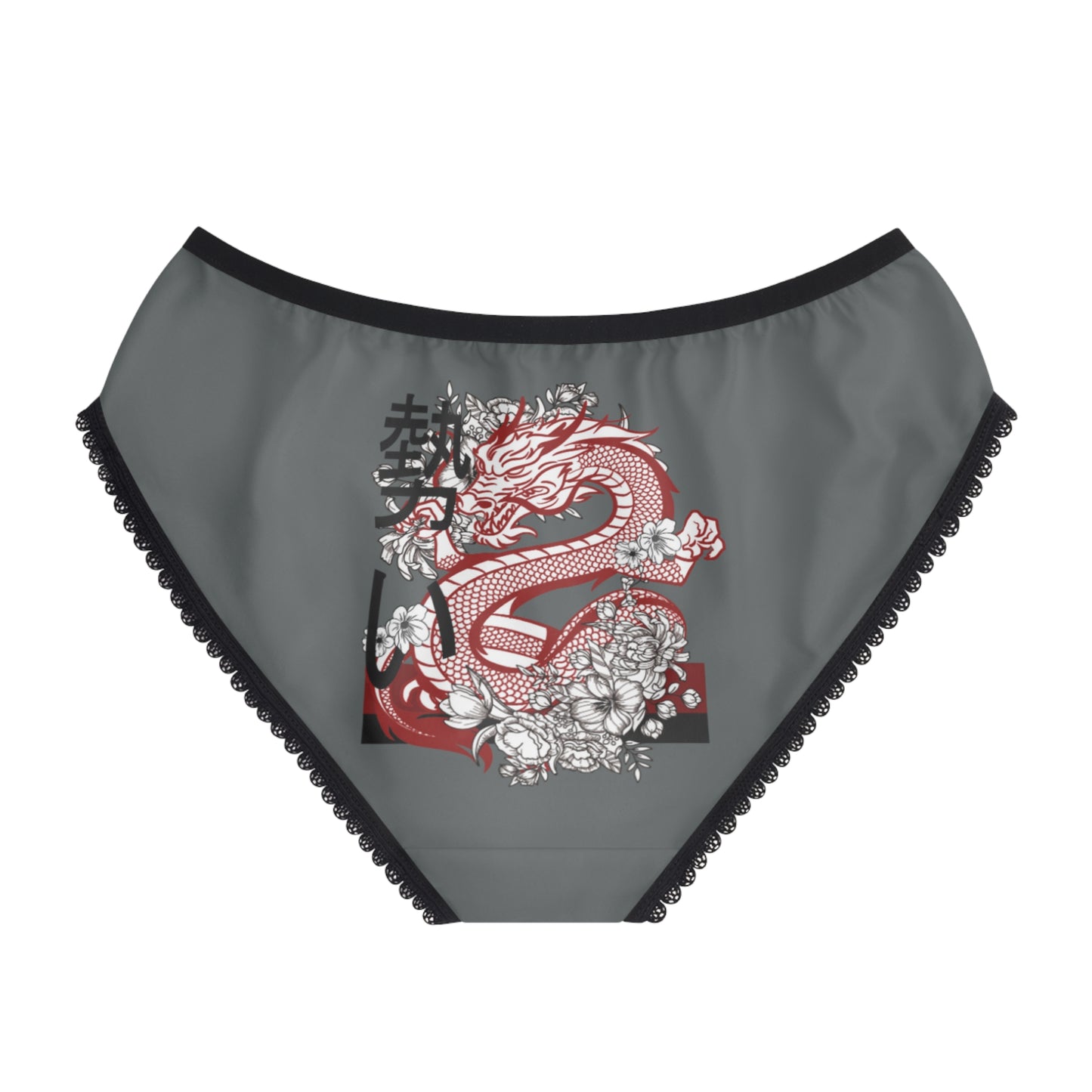 Women's Briefs: Dragons Dark Grey