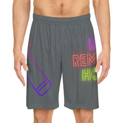 Basketball Shorts: Music Dark Grey