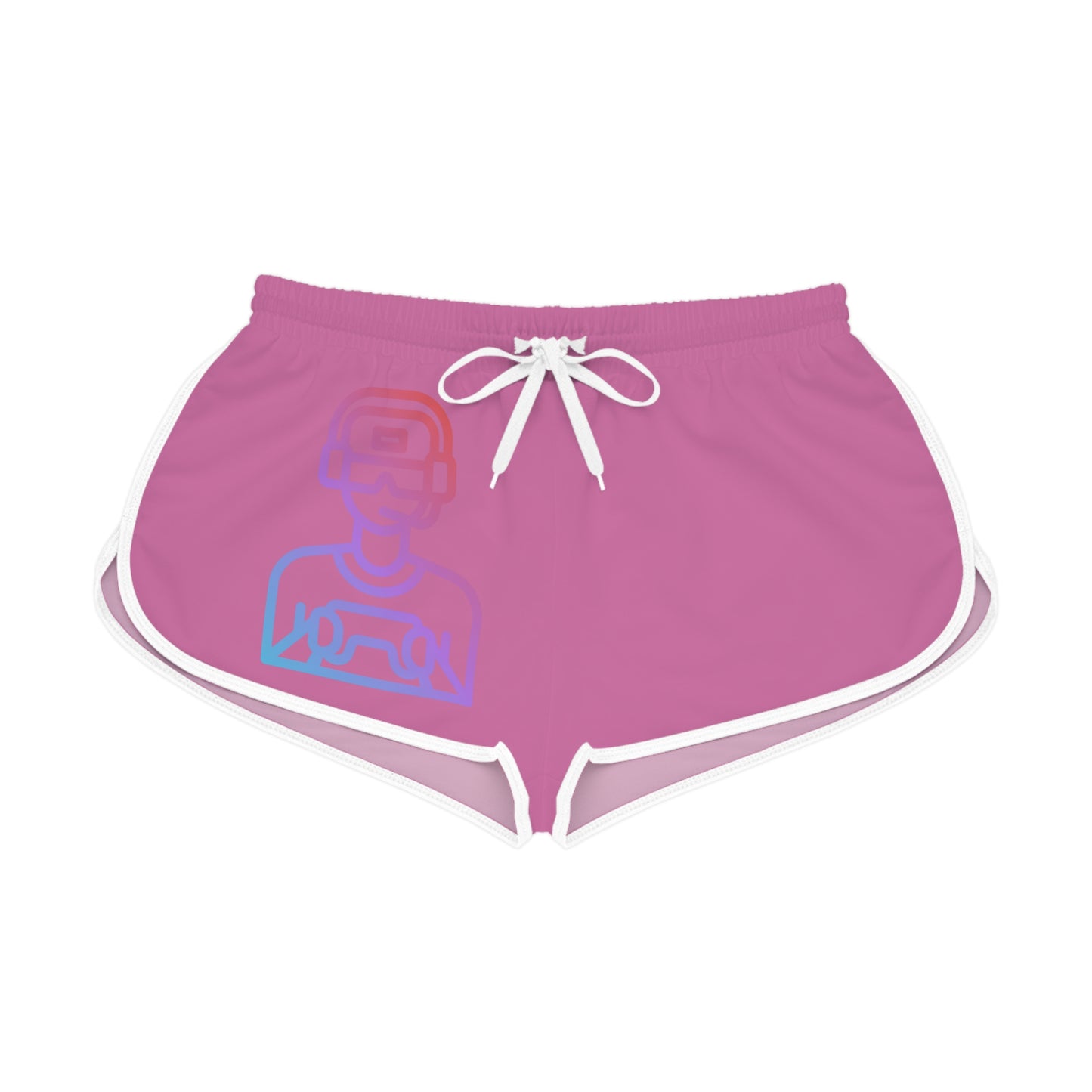 Women's Relaxed Shorts: Gaming Lite Pink