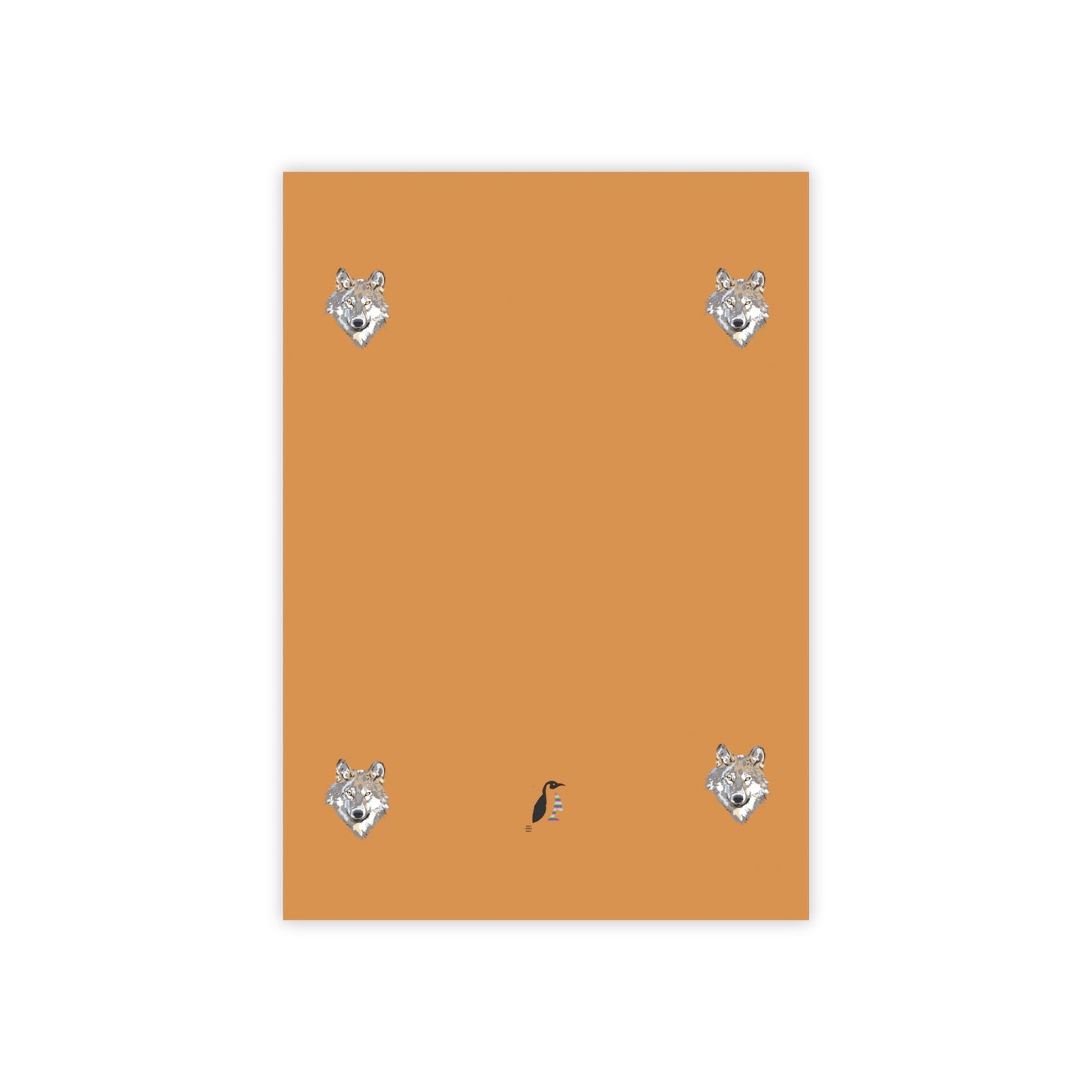 Post-it® Note Pads: Wolves Lite Brown