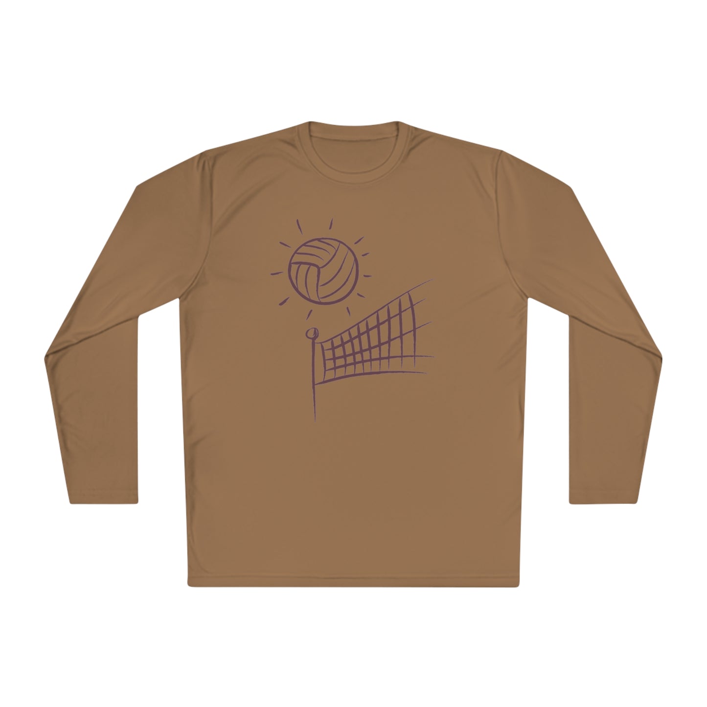 Lightweight Long Sleeve Tee: Volleyball #1