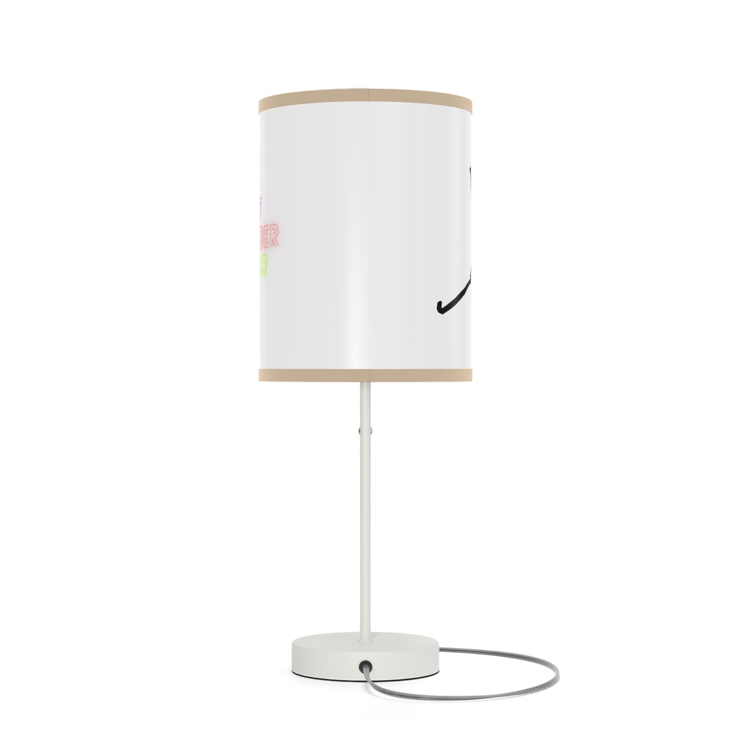 Lamp on a Stand, US|CA plug: Hockey White 