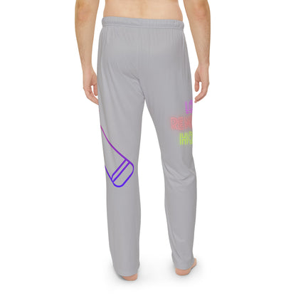 Men's Pajama Pants: Music Lite Grey