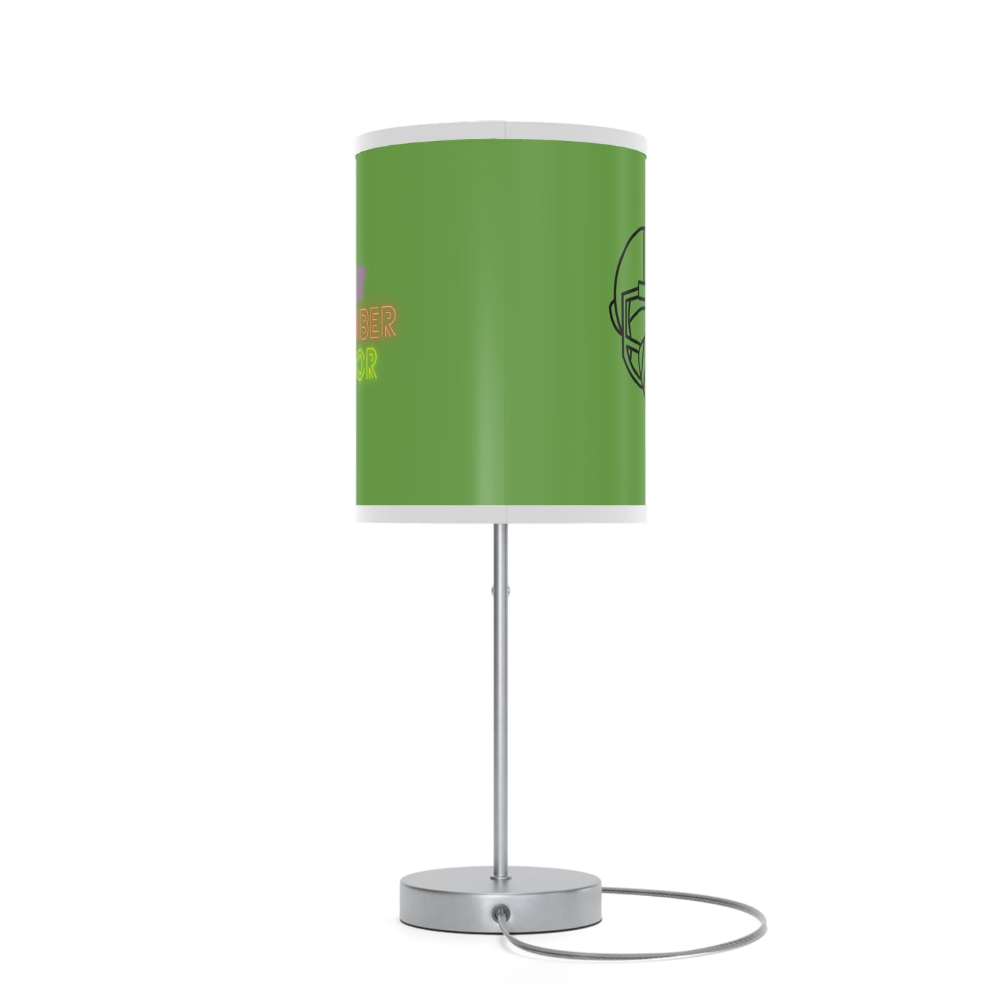 Lamp on a Stand, US|CA plug: Football Green