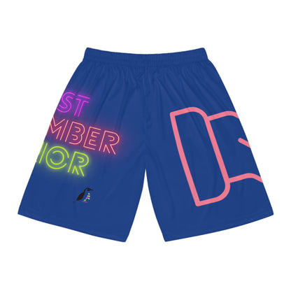 Basketball Shorts: Fight Cancer Dark Blue