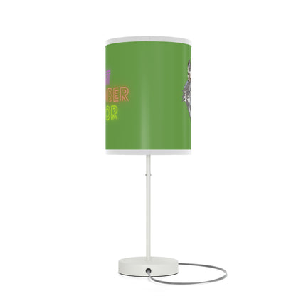 Lamp on a Stand, US|CA plug: Wolves Green