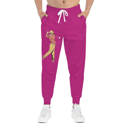 Athletic Joggers: Golf Pink