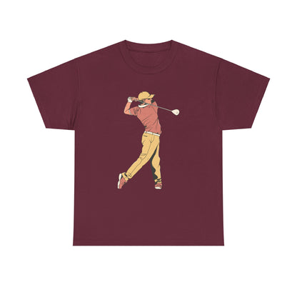 Heavy Cotton Tee: Golf #1