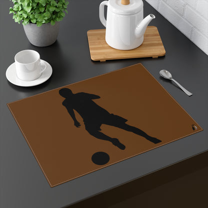 Placemat, 1pc: Soccer Brown