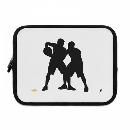 Laptop Sleeve: Basketball White