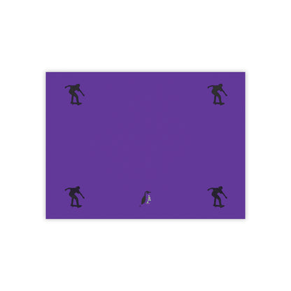 Post-it® Note Pads: Skateboarding Purple