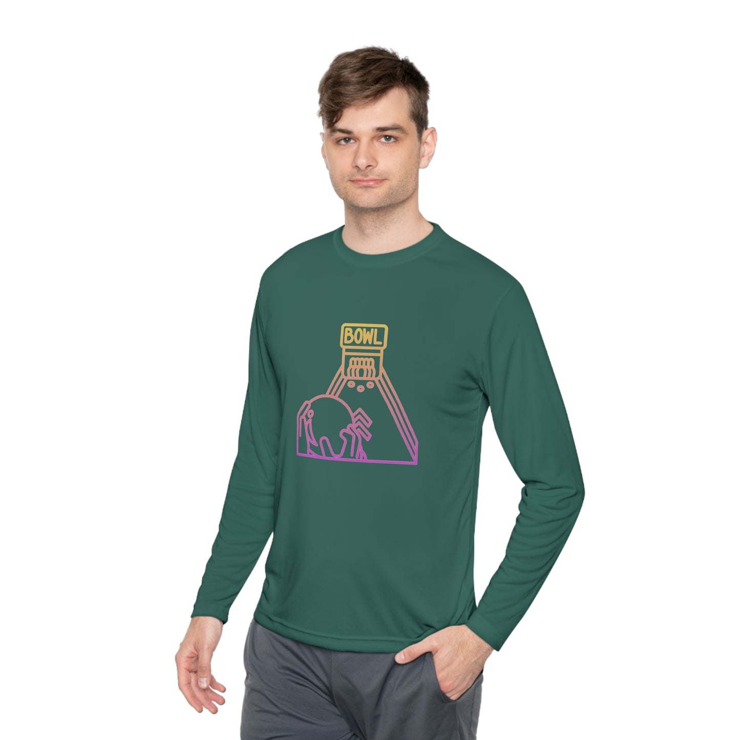 Lightweight Long Sleeve Tee: Bowling #2