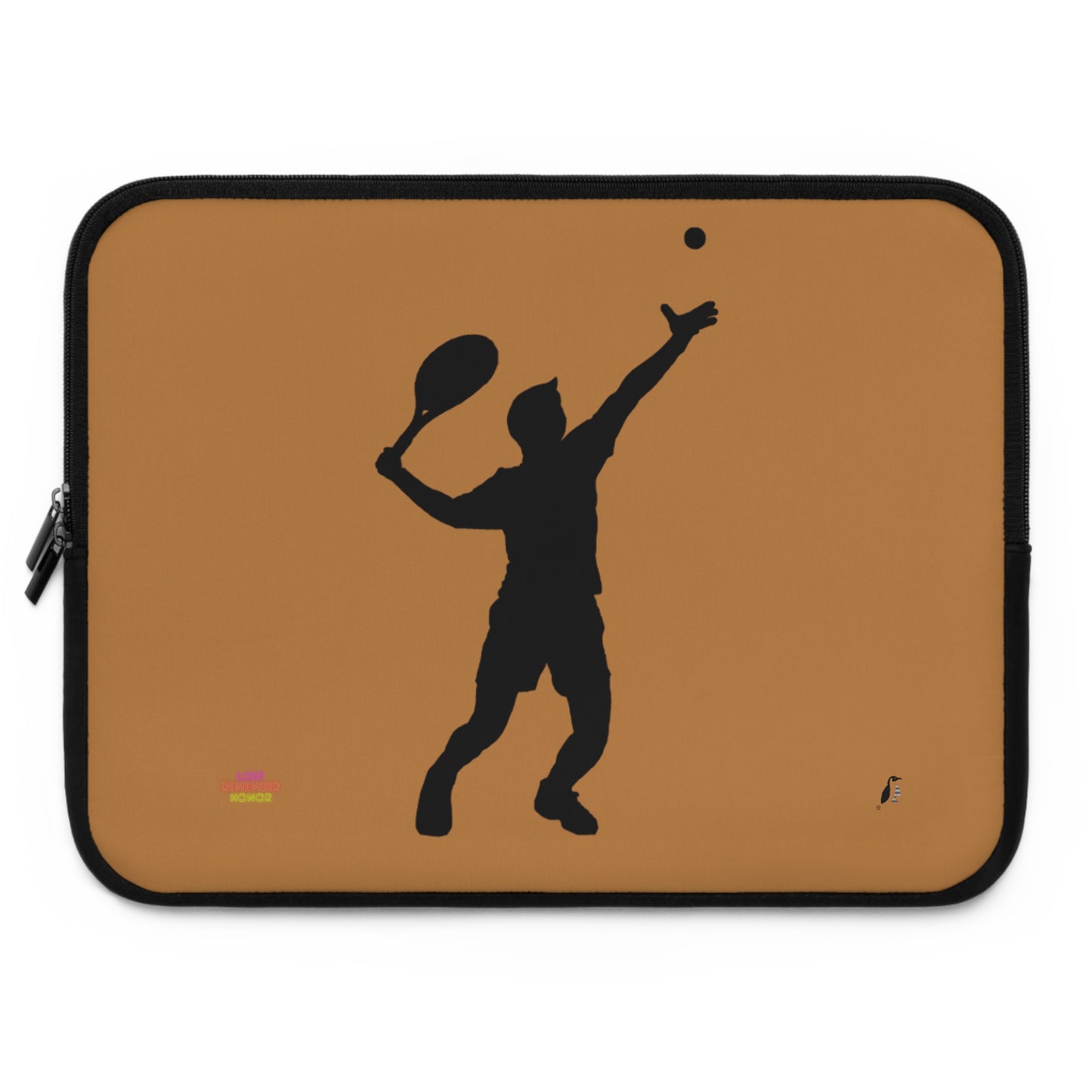 Laptop Sleeve: Tennis Lite Brown