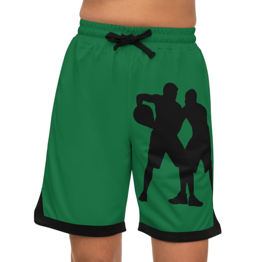 Basketball Rib Shorts: Basketball Dark Green