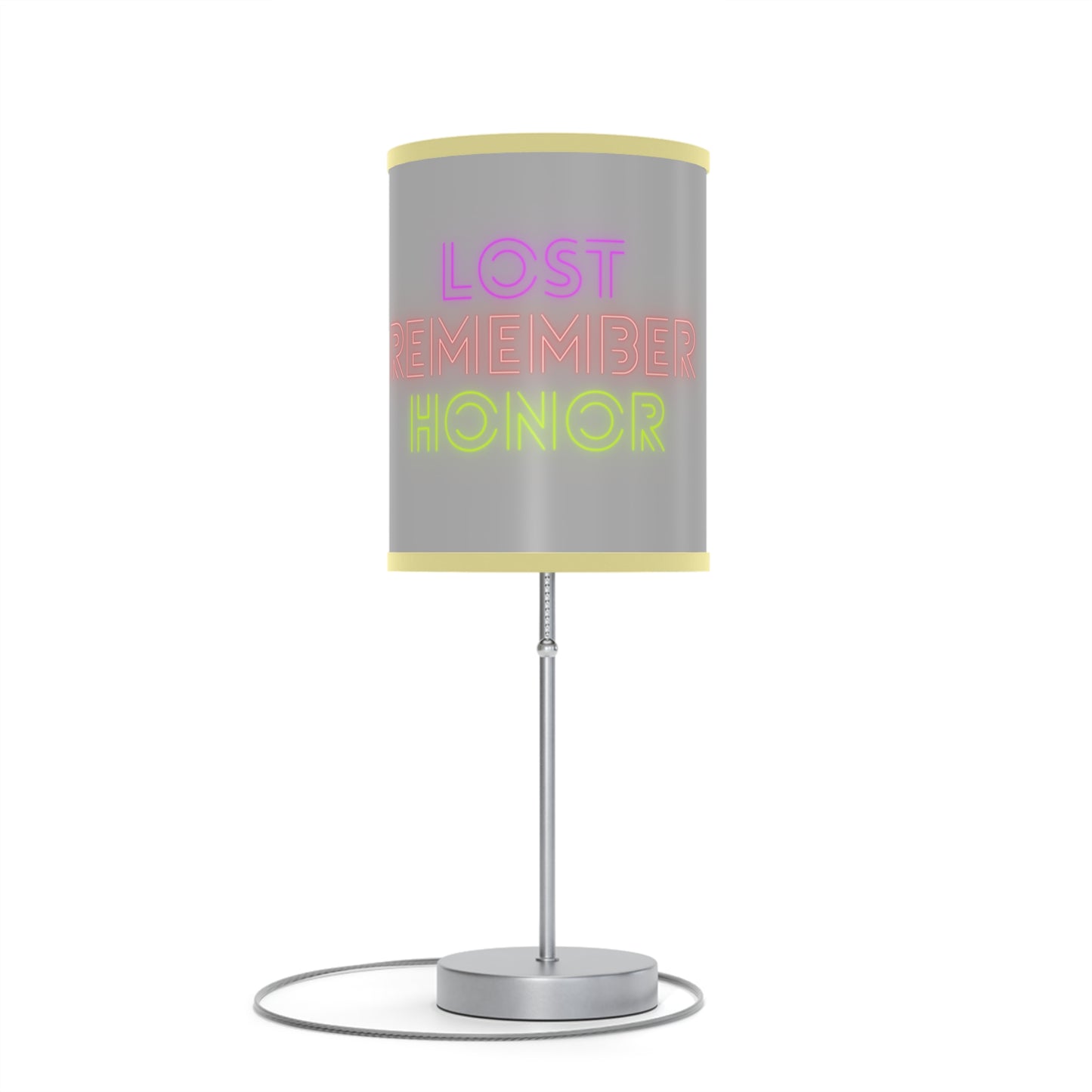 Lamp on a Stand, US|CA plug: Lost Remember Honor Lite Grey