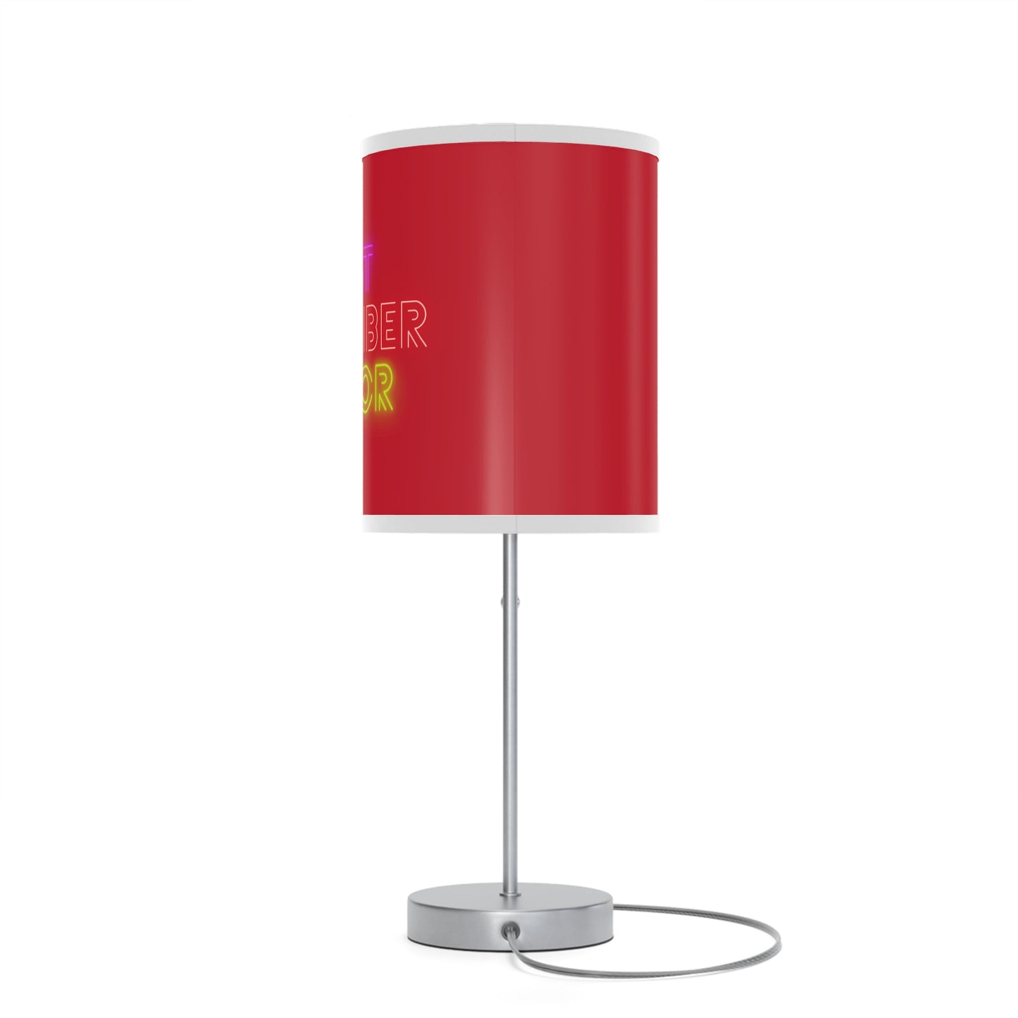 Lamp on a Stand, US|CA plug: Golf Dark Red