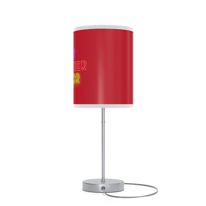 Lamp on a Stand, US|CA plug: Golf Dark Red