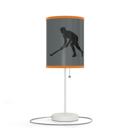 Lamp on a Stand, US|CA plug: Hockey Dark Grey 