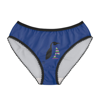 Women's Briefs: Dance Dark Blue