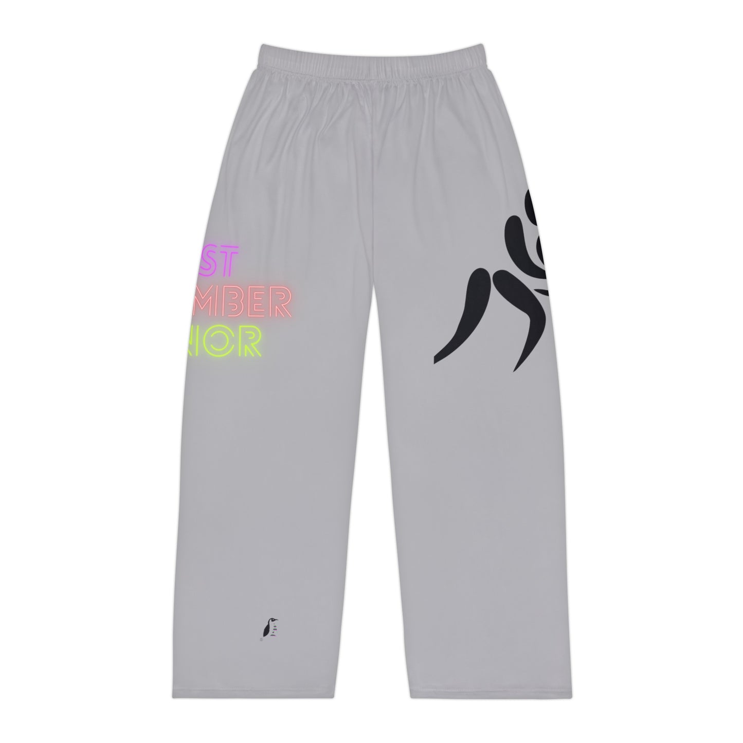 Men's Pajama Pants: Wrestling Lite Grey