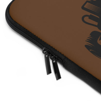 Laptop Sleeve: Racing Brown