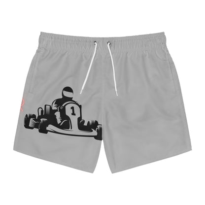 Swim Trunks: Racing Lite Grey