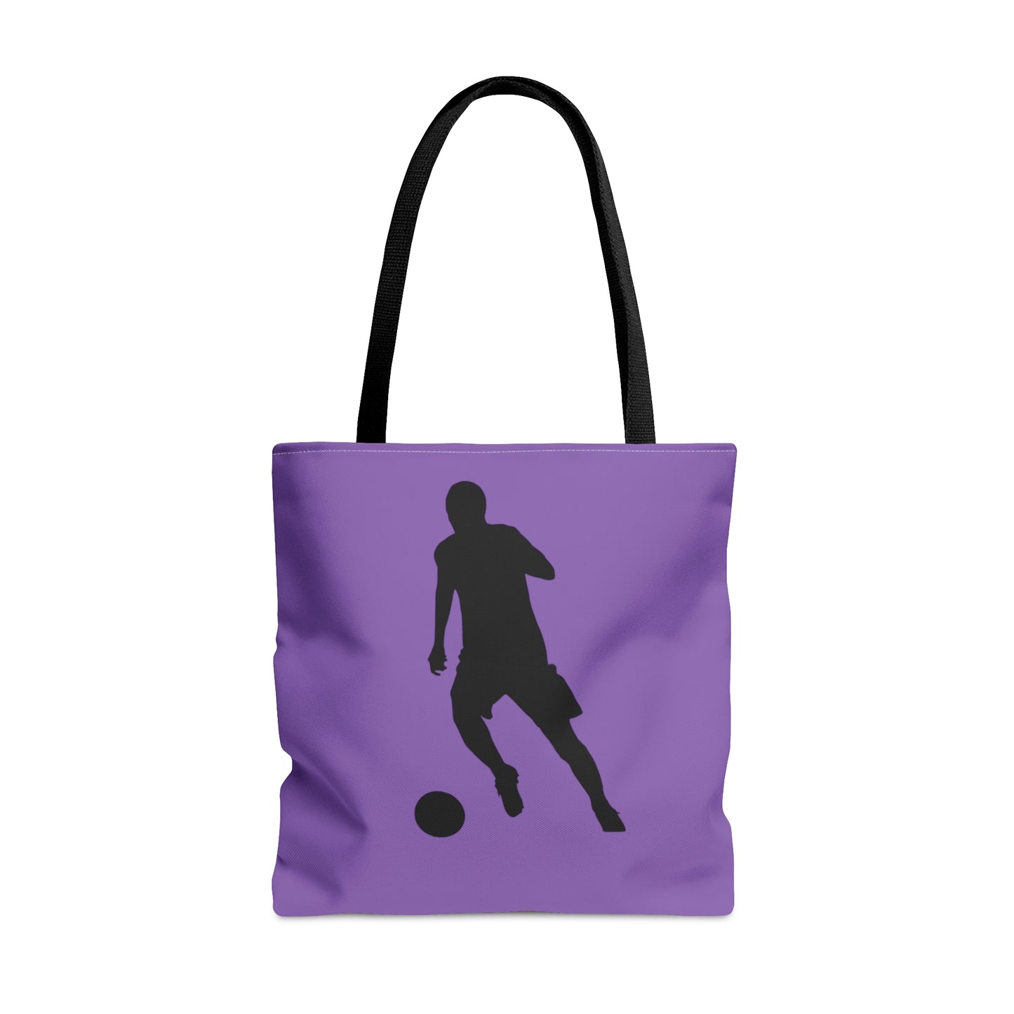 Tote Bag: Soccer Lite Purple