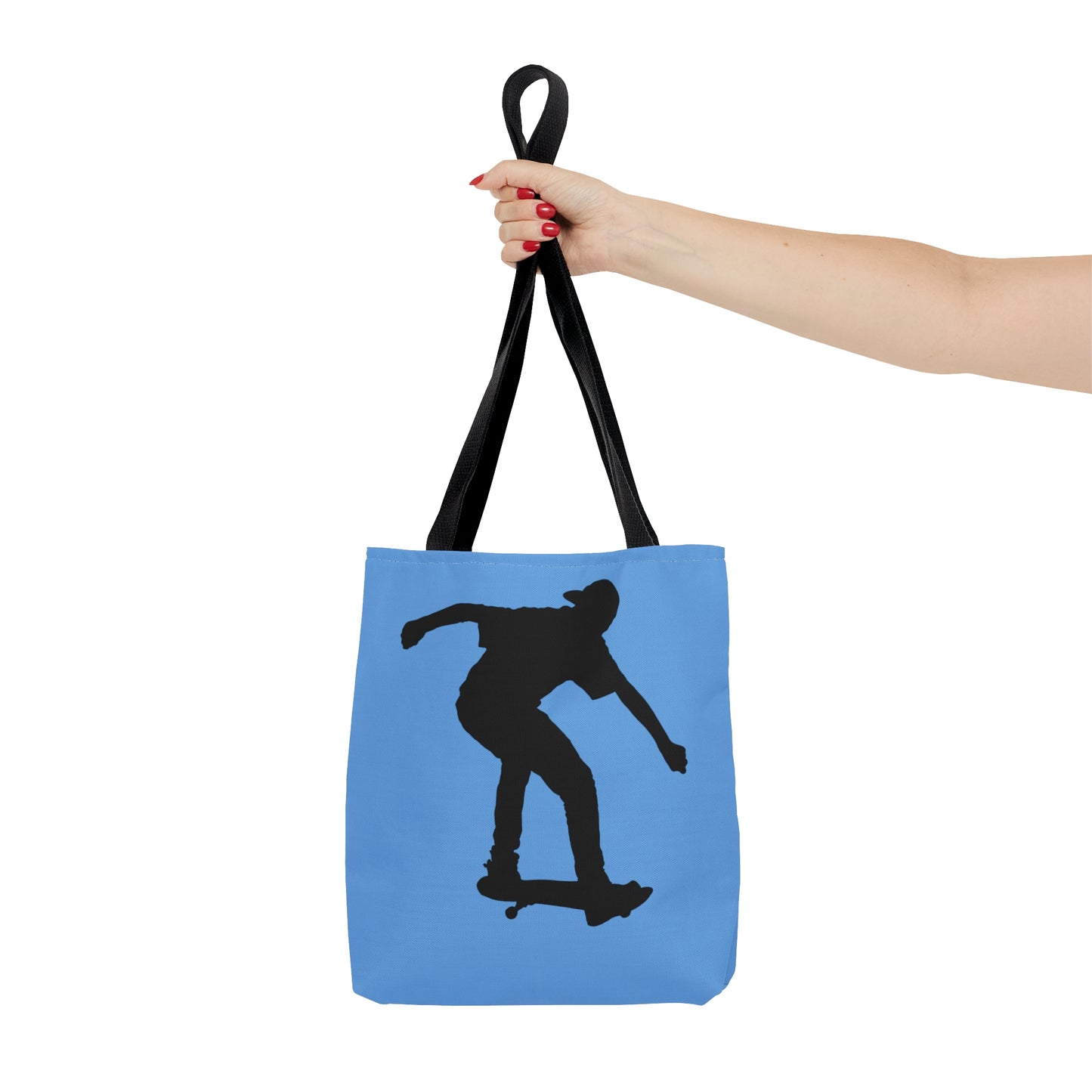 Tote Bag: Skateboarding Lite Blue