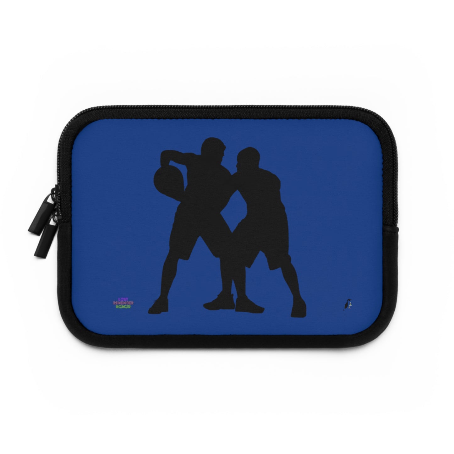 Laptop Sleeve: Basketball Dark Blue