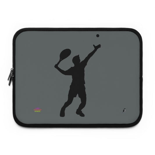 Laptop Sleeve: Tennis Dark Grey