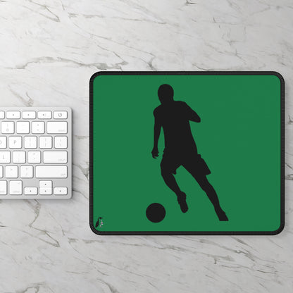 Gaming Mouse Pad: Soccer Dark Green