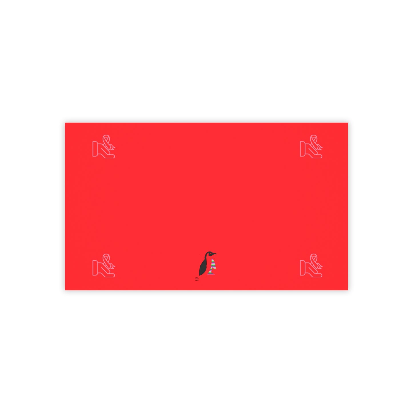 Post-it® Note Pads: Fight Cancer Red