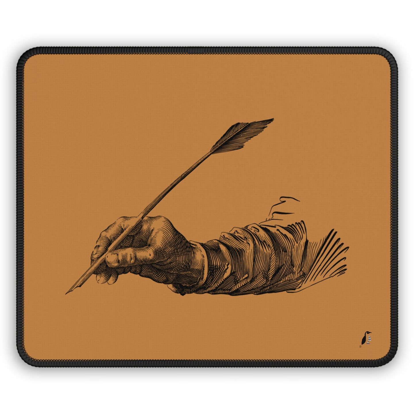 Gaming Mouse Pad: Writing Lite Brown