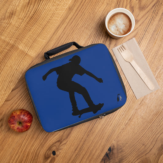 Lunch Bag: Skateboarding Dark Blue