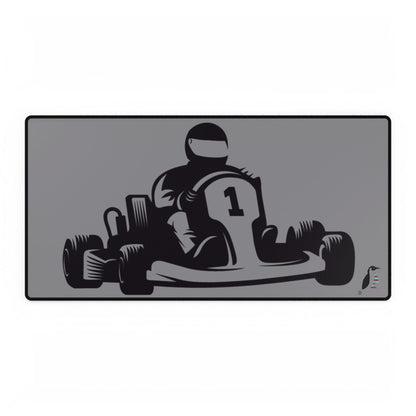 Desk Mats: Racing Grey