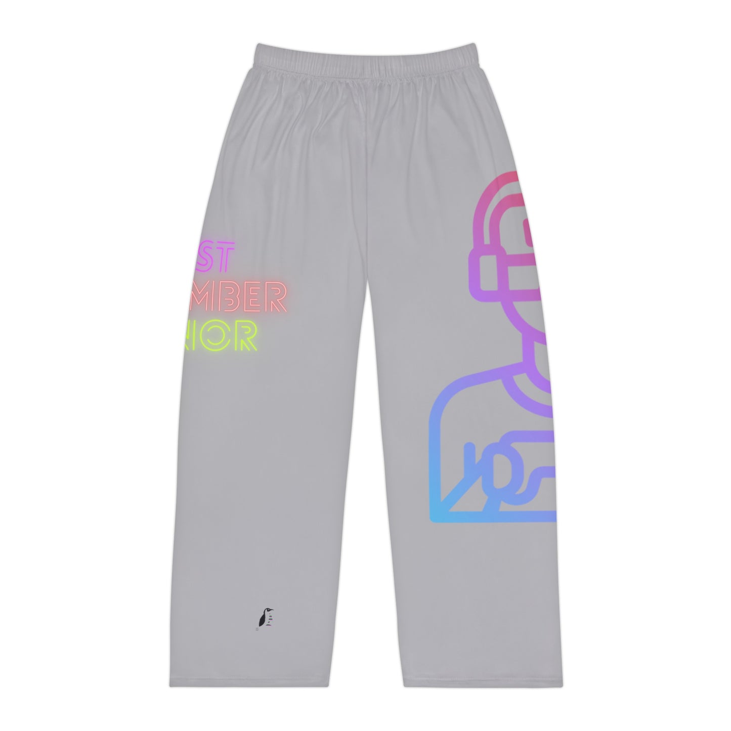 Men's Pajama Pants: Gaming Lite Grey