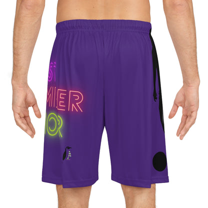 Basketball Shorts: Soccer Purple