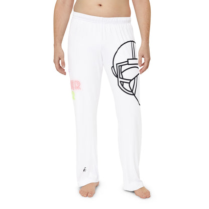 Panlalaking Pajama na Pantalon: Football White