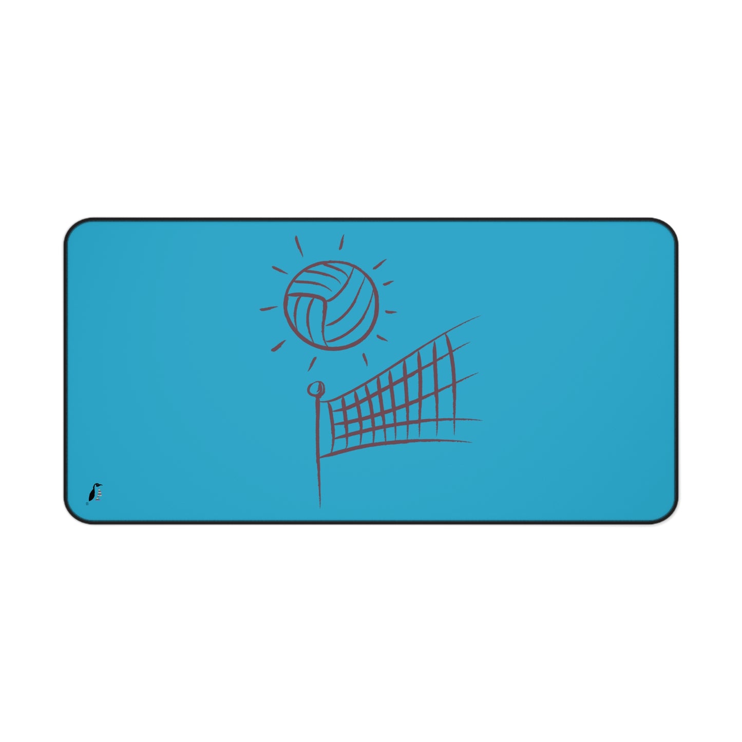 Desk Mat: Volleyball Turquoise