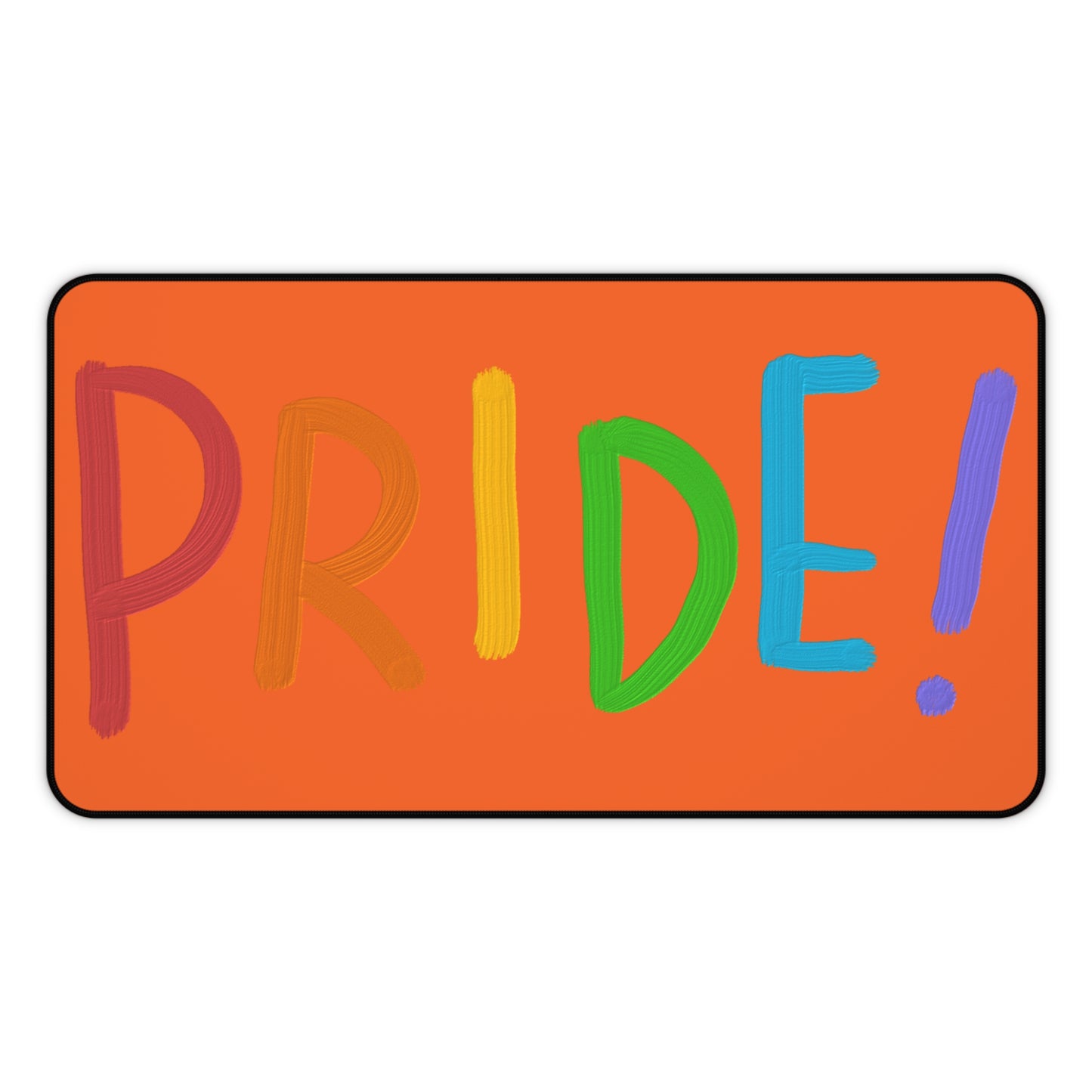 Desk Mat: LGBTQ Pride Orange