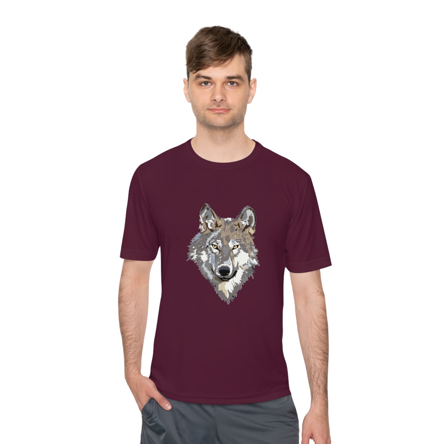 Moisture Wicking Tee: Wolves #3