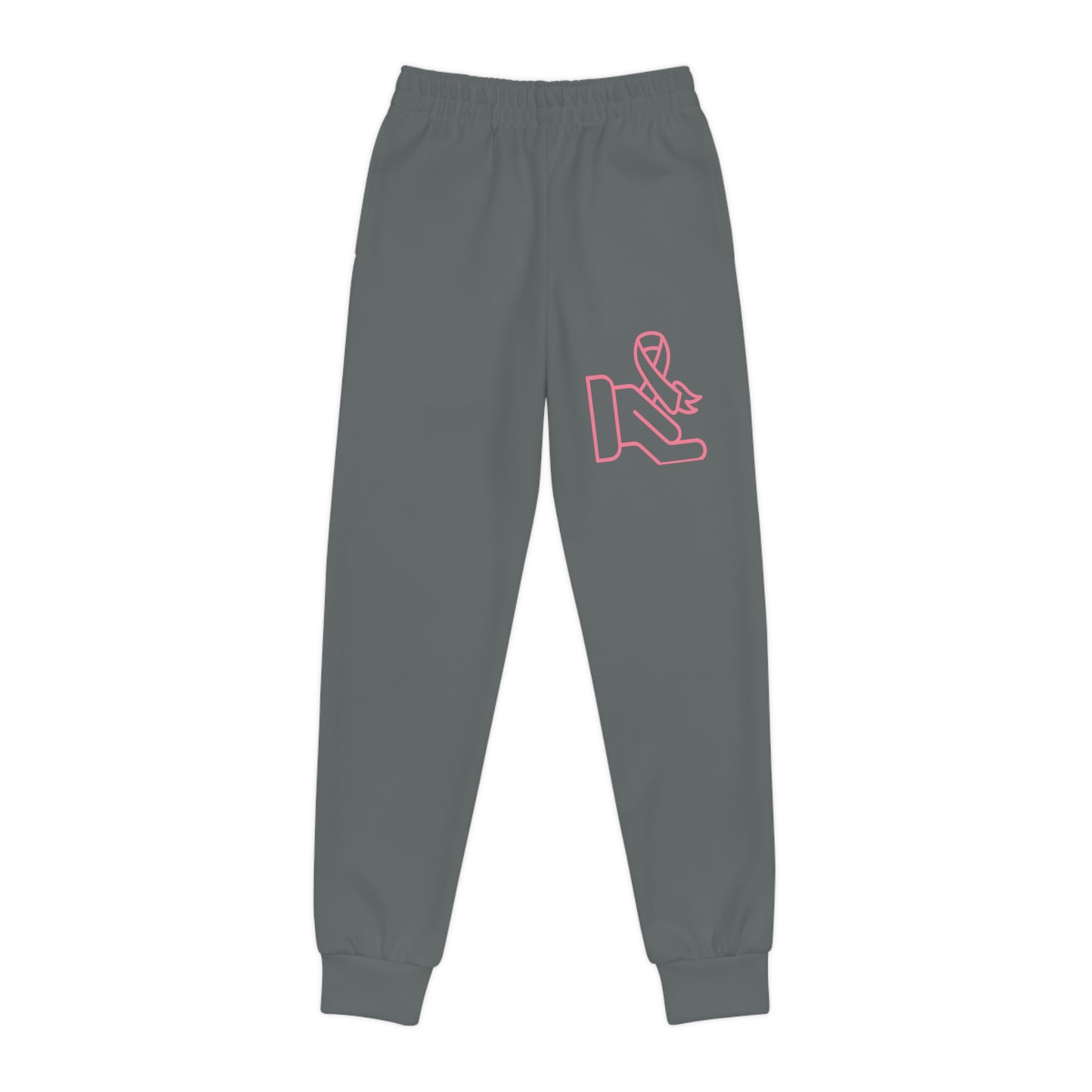 Youth Joggers: Fight Cancer Dark Grey