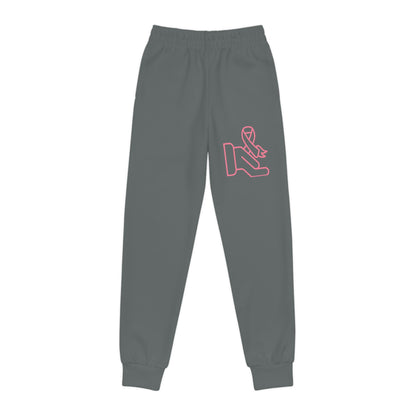 Youth Joggers: Fight Cancer Dark Grey