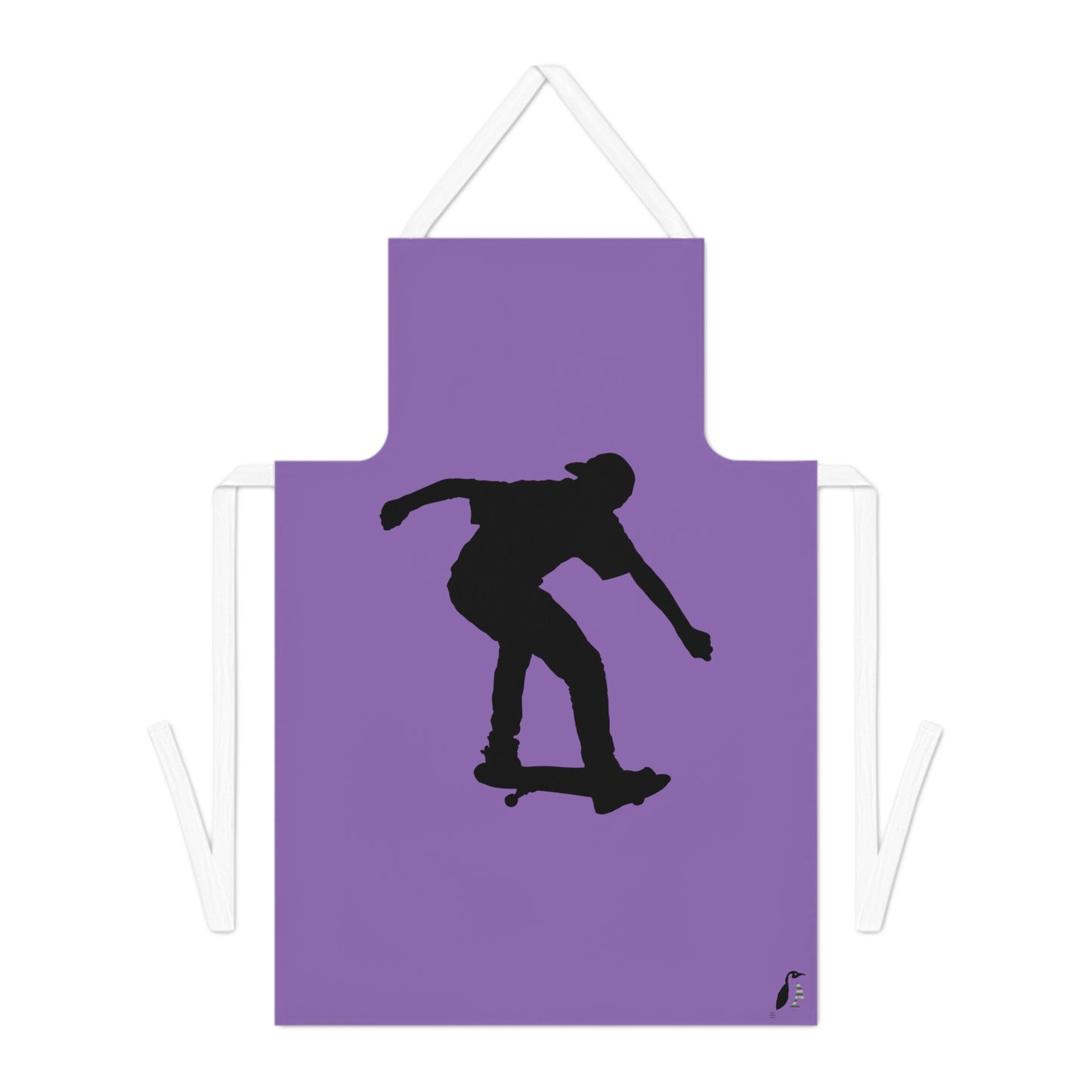 Adult Apron: Skateboarding Lite Purple