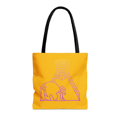 Tote Bag: Bowling Yellow