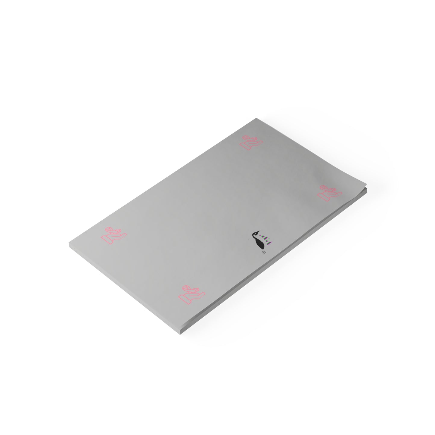 Post-it® Note Pads: Fight Cancer Lite Grey