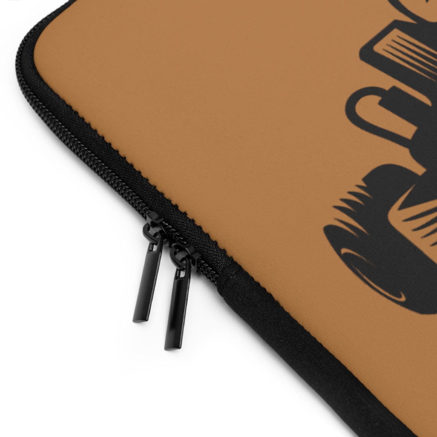 Laptop Sleeve: Racing Lite Brown