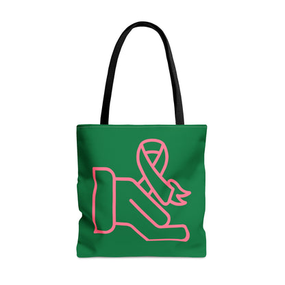 Tote Bag: Fight Cancer Dark Green